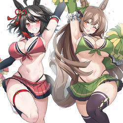 This is a pixiv picture whose title is ダブルわっしょい.