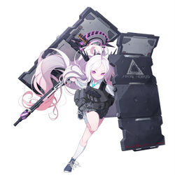 This is a pixiv picture whose title is 空崎ヒナが転校しました シリーズ_デストロイ -対策委員会 ヒナ.