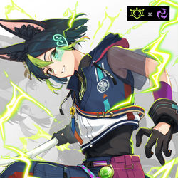 This is a pixiv picture whose title is 激化／燃焼.