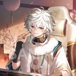 This is a pixiv picture whose title is 叢雲カゲツさん誕生日2025.