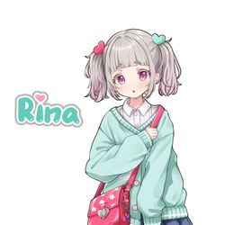 This is a pixiv picture whose title is Rina.