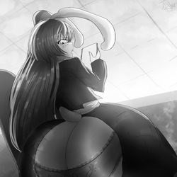 This is a pixiv picture whose title is Reisen grew a few sizes!.