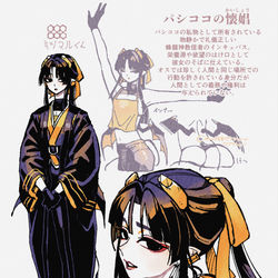 This is a pixiv picture whose title is 懐娼ミツマル.