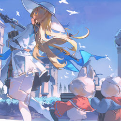 This is a pixiv picture whose title is Phoebe and Friends!.