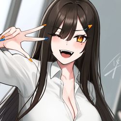 This is a pixiv picture whose title is ぴーーーーーす.