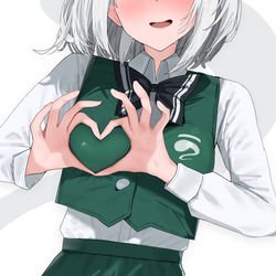 This is a pixiv picture whose title is youmu chan.