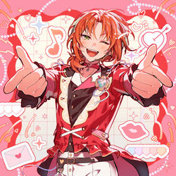 This is a pixiv picture whose title is ハートコレクターレオ.