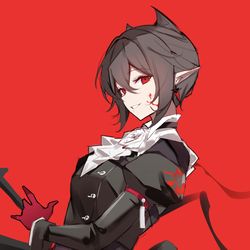 This is a pixiv picture whose title is O.