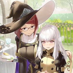 This is a pixiv picture whose title is ミリエル＆リシテア.