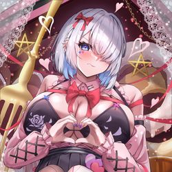 This is a pixiv picture whose title is 西念幽子ちゃん.