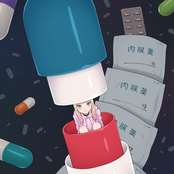 This is a pixiv picture whose title is マトリョーシカ.