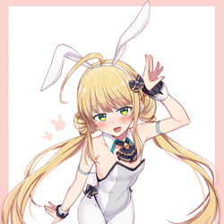 This is a pixiv picture whose title is 【リクエスト】桜十路 エルデリーゼちゃん　バニー.