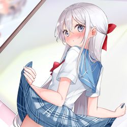 This is a pixiv picture whose title is たくしあげ妹ちゃん….