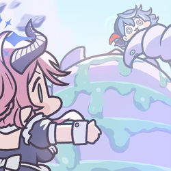 This is a pixiv picture whose title is 牛牧ジュリ.