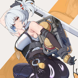 This is a pixiv picture whose title is 11号.