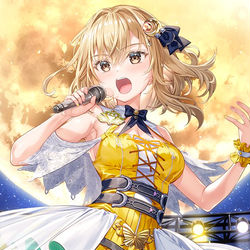 This is a pixiv picture whose title is 【ウタヒメドリーム】　月光 / 萩原ひまわり.