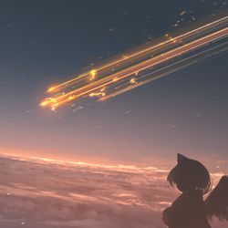 This is a pixiv picture whose title is Icarus.