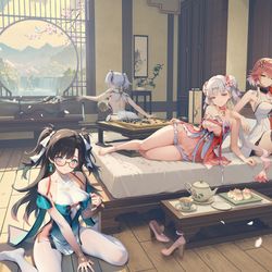 This is a pixiv picture whose title is 鸣潮 今汐长离.