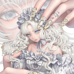 This is a pixiv picture whose title is Doll.