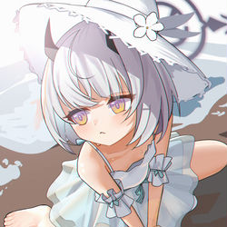 This is a pixiv picture whose title is 53日目 夕阳·海滩一脚.