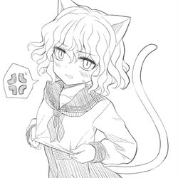 This is a pixiv picture whose title is スク水セーラー服ピトー.