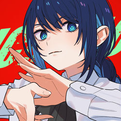 This is a pixiv picture whose title is KICK BACK.