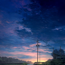This is a pixiv picture whose title is 帰路9.