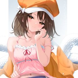 This is a pixiv picture whose title is 千石撫子.