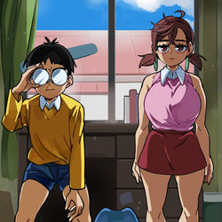 This is a pixiv picture whose title is ダンダエモン.