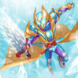 This is a pixiv picture whose title is ブリザードソルベフォーム.
