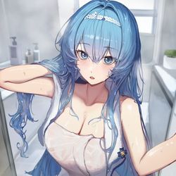 This is a pixiv picture whose title is After Shower (Factos)🚿🛁.