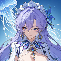 This is a pixiv picture whose title is 坎特蕾拉人物lora更新.