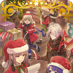 This is a pixiv picture whose title is 仕事絵『December 23rd』.