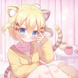 This is a pixiv picture whose title is あの子とお泊り女子会❤️‍🩹🗡️.