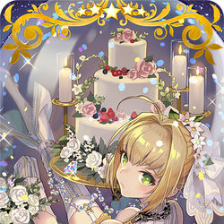 This is a pixiv picture whose title is 仕事絵『Fate/Grand Order』 ジュエル・ブライド.