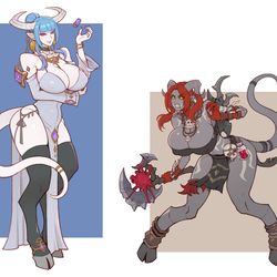 This is a pixiv picture whose title is 德莱尼 Draenei.