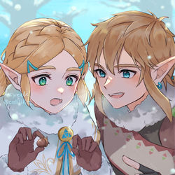 This is a pixiv picture whose title is 冬服リンゼル.