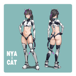 This is a pixiv picture whose title is Nya-CAT.