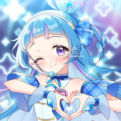 This is a pixiv picture whose title is キュアウインク.