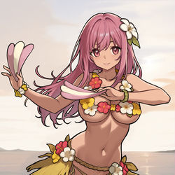 This is a pixiv picture whose title is オドリドリ  Gijinka.