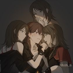 This is a pixiv picture whose title is 多頭野獸.