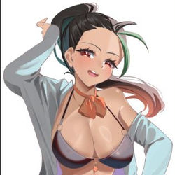 This is a pixiv picture whose title is 水着ネモ.