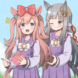 This is a pixiv picture whose title is 絶対気が合うと思うんですよ.