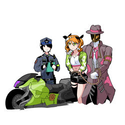 This is a pixiv picture whose title is ノーヘルね.