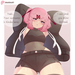 This is a pixiv picture whose title is Natsuki's blessing.