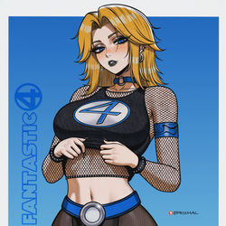 This is a pixiv picture whose title is Sue Storm.