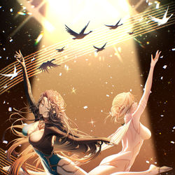 This is a pixiv picture whose title is Dear Rival.