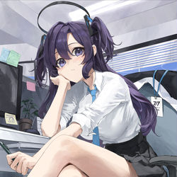 This is a pixiv picture whose title is ユウカ.
