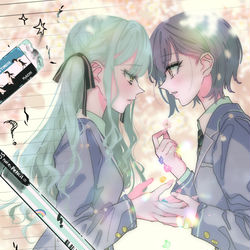 This is a pixiv picture whose title is 伝えたいこと.