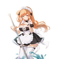 This is a pixiv picture whose title is maid Tia.